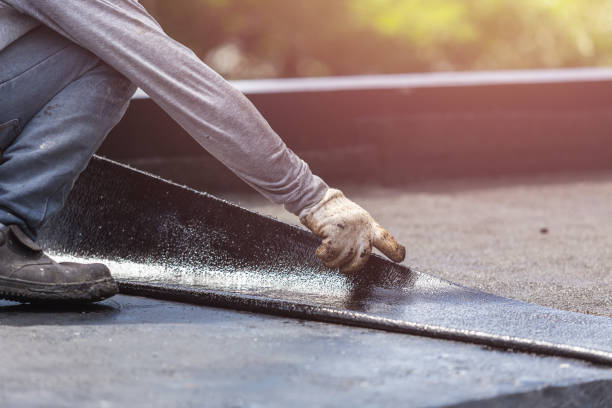Professional Waterproofing technician working in Peru, IL
